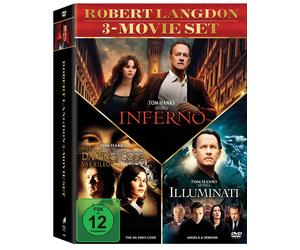 The Da Vinci Code - Sakrileg & Illuminati & Inferno: Robert Langdon Movies (DVD)