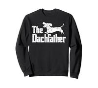 The Dachfather Funny Dachshund Father's Day Pet Dog Lover Felpa