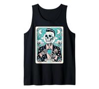 The Dad Skull Tarocchi Carta papà Scheletro Festa del papà Strega papà Canotta