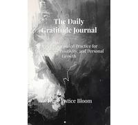 The Daily Gratitude Journal: A Guided Daily Practice for Reflection & Calm - Black Marble Edition