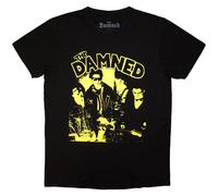 The Damned New Rose Vintage autorizzato Uomo maglietta