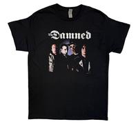 The Damned Photo EU Tour Summer 24 ufficiale Uomo maglietta unisex