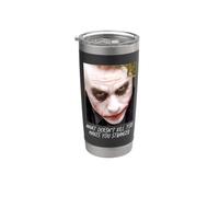 The Dark Knight Joker Stranger Bicchiere termico in acciaio inox doppia parete