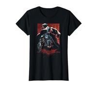 The Dark Knight Rises Batman & Bane Maglietta, Donna, Nero, 3XL