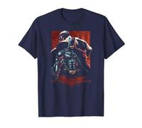 The Dark Knight Rises Batman & Bane Maglietta, Uomo, Navy, L