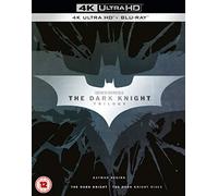 The Dark Knight Trilogy (4K UHD Blu-ray) Christian Bale Katie Holmes Liam Neeson