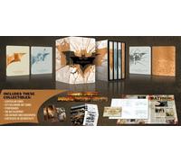 The Dark Knight - Trilogy - SteelBook Library Case (3 4K Ultra HD + 6 Blu-Ray Di