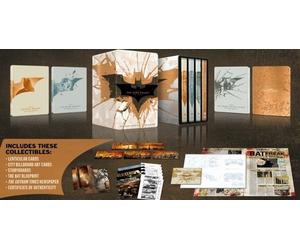 The Dark Knight - Trilogy - SteelBook Library Case (3 4K Ultra HD + 6 Blu-Ray Di
