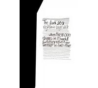 the dark sea reflects bright white: shadow work journal - come up with your own version