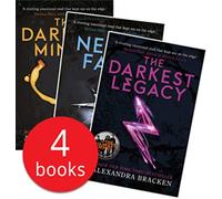 The Darkest Minds Series by Alexandra Bracken 4 Books Collection Set Exclusive Slipcase Edition (The Darkest Minds, Never Fade, In The Afterlight & The Darkest Legacy