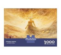 The Dawn Goddess Puzzle Intrattenimento Creativo 1000 Pezzi Giochi The Desert Flower Realm Puzzle Relax Sfide Divertenti Decorazione Perfetta Per Uomini E Donne 70x50cm/1000pcs