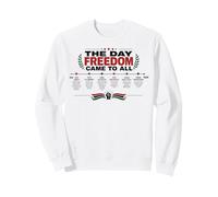 The Day Freedom Came To all Juneteenth History Felpa