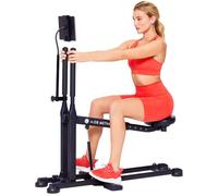 The DB Method Squat Machine con supporto per telefono, attrezzatura da allenamento per palestra domestica, esercizi per gambe e glutei, allenamento a basso impatto, allenamento per tutto il corpo,