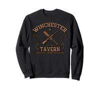 The Dead Winchester Shaun of Zombie Movie Tavern Felpa
