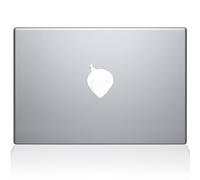 The Decal Guru 2054-mac-13 x -w afro Apple logo Decal Sticker in vinile, 33 cm MacBook Pro (2016 & Newer), bianco