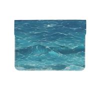 The Deep Blue Sea - Custodia protettiva in pelle PU per computer portatile, 13 pollici, per MacBook, borsa sottile per computer da viaggio quotidiano