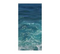 The Deep Blue Sea Door Cover Banner 90x180cm Festone Festone Stagionale Cartello di Benvenuto Decorazione Verticale Porta Appeso Per Portico Ingresso Giardino Decor