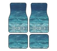 The Deep Blue Sea - Set di 4 tappetini per auto, resistenti, resistenti al lavaggio, lisci, comodi per la maggior parte delle auto e dei camion