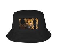 The deep-Eyed Leopard Cappello da pescatore per adulti, protezione solare, cappello da pescatore, cappello da pesca, per donne e uomini