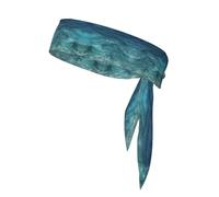 The Deep Ocean, fascia per capelli sportiva unisex, adatta per viaggi all'aperto e vari sport.