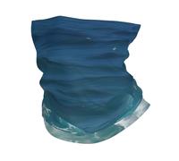 The Deep Ocean Printed Scaldacollo Antivento Headwrap Elastico Sciarpa A Tubo per Pesca Yoga Antipolvere Fascia per Capelli