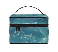 The Deep Ocean, trousse da viaggio con cerniera e grande capacità, unisex, adatta per attività all'aperto, sport, viaggi, ecc., Nero , Taglia unica