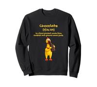 The Definition of Chocolat with Funny Yellow Rubber Chicken Felpa
