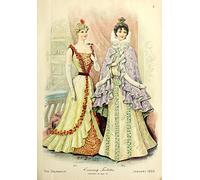 The Delineator 1899 Ladies Fashion 2 - Poster stampato da Unknown, 45,7 x 61 cm