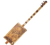 The Delta blues 3tpv cigar box guitar Matteacci's Made in Italy