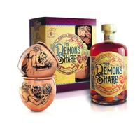 The Demon's Share rum 6anni con 2 bicchieri gift box