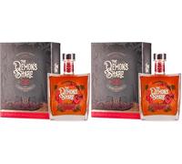 The Demon's Share Rum, 700ml, Note Agrumate, Fruttate e Speziate, Rum Scuro Artigianale di Panama, Invecchiato 15 Anni in Botti di ex Bourbon Americano, Idea Regalo, 43% Vol. (Confezione da 2)