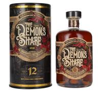 The Demon's Share Rum, 700ml, Note di Liquirizia, Speziate ed Erbacee, Rum Scuro Artigianale di Panama, Invecchiato 12 Anni in Botti di Rovere Americano Carbonizzate, Idea Regalo, 41% Vol.