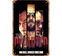 The Departed (2006) Poster Decorazione artistica da parete in metallo retrò 20,3 x 30,5 cm