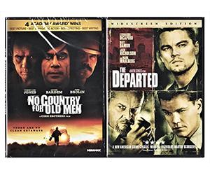 The Departed & No Country For Old Men DVD 2 Pack Double Feature Movie Set