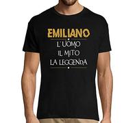The Design You Need Emiliano | l'Uomo Il Mito La Leggenda | T-Shirt Uomo L