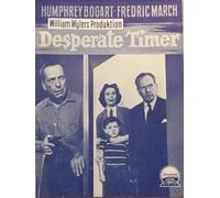 The Desperate Hours Humphrey Bogart Fredric March Vintage 1955 Danish Movie P...