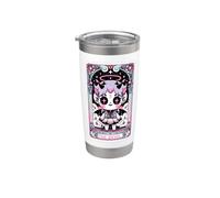 The Devil Kawaii Tarocchi Carino pastello Occulto Bicchiere termico in acciaio inox doppia parete