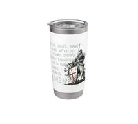 The Devil Saw Me With My Head Down Thought He'D Won Knights Bicchiere termico in acciaio inox doppia parete