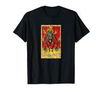 The Devil Tarocco Carta Demone Dark Occulto Gothic Art Gift Maglietta