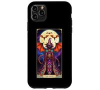The Devil Tarocco Carta Strega Cat Bats Mystic Custodia per iPhone 11 Pro Max