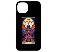 The Devil Tarocco Carta Strega Cat Bats Mystic Custodia per iPhone 13