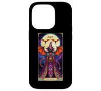 The Devil Tarocco Carta Strega Cat Bats Mystic Custodia per iPhone 14 Pro
