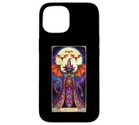 The Devil Tarocco Carta Strega Cat Bats Mystic Custodia per iPhone 15