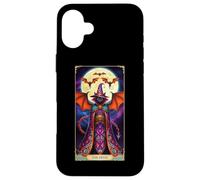 The Devil Tarocco Carta Strega Cat Bats Mystic Custodia per iPhone 16 Plus