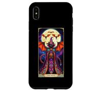 The Devil Tarocco Carta Strega Cat Bats Mystic Custodia per iPhone XS Max