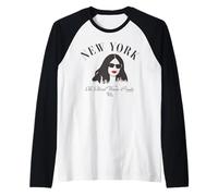 The Devil Wears Prada 2 New York Skyline Minimalistic Andy Maglia con Maniche Raglan