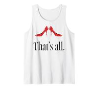 The Devil Wears Prada 2 That's all Red High Heel Pitchfork Canotta