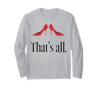 The Devil Wears Prada 2 That's all Red High Heel Pitchfork Maglia a Manica
