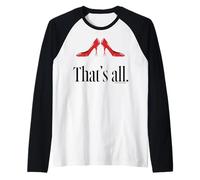 The Devil Wears Prada 2 That's all Red High Heel Pitchfork Maglia con Maniche Raglan