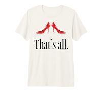 The Devil Wears Prada 2 That's all Red High Heel Pitchfork Maglietta Premium